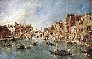 Arched Bridge at Cannaregio Francesco Guardi